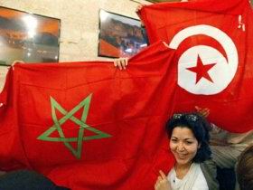 une photo qui présente la tunisie et le maroc .les pays de maghreb arabe